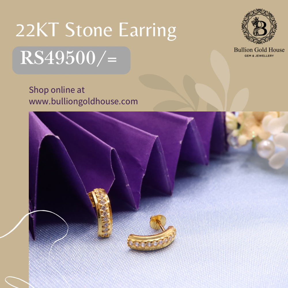 22KT Design Earring