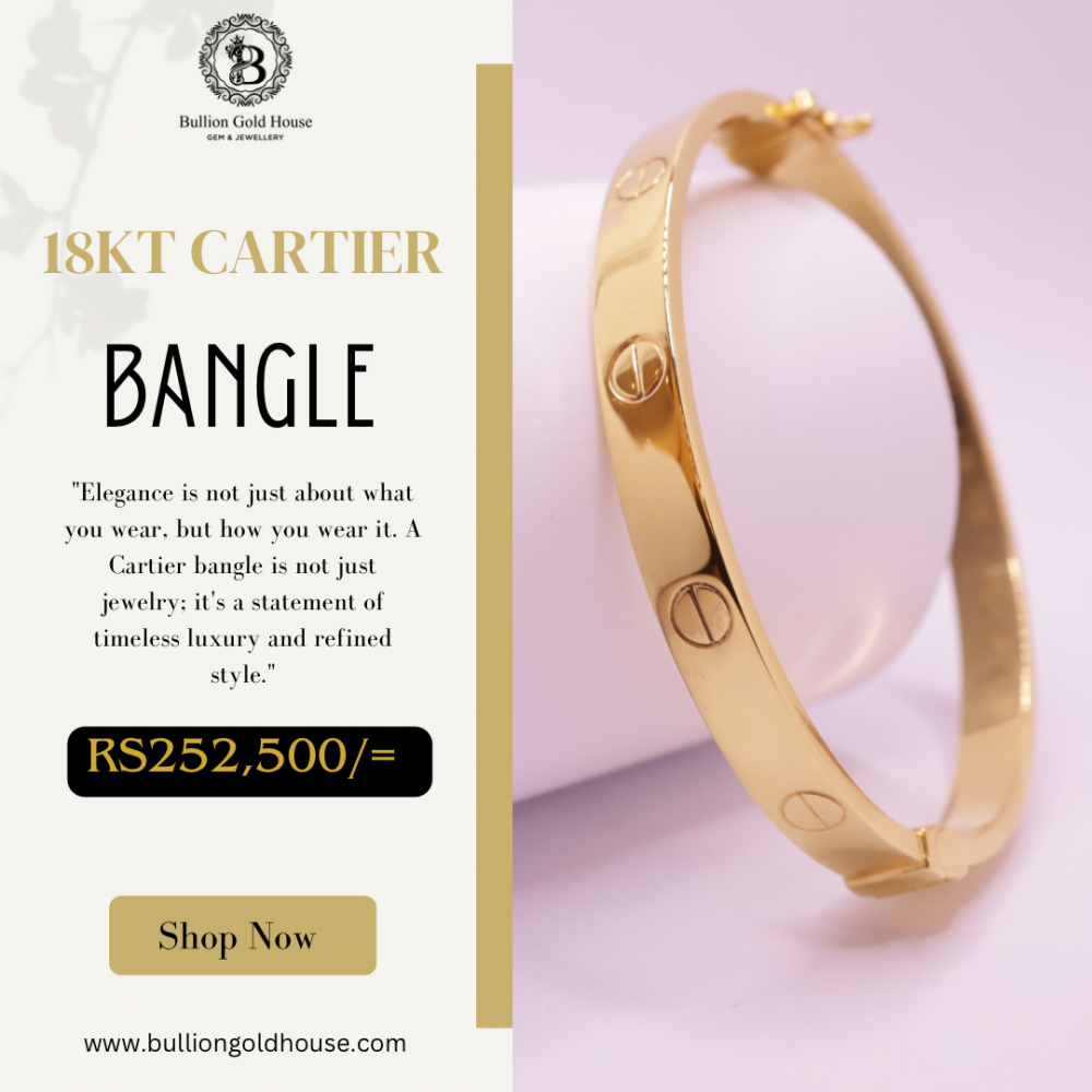 18KT Cartier Bangle